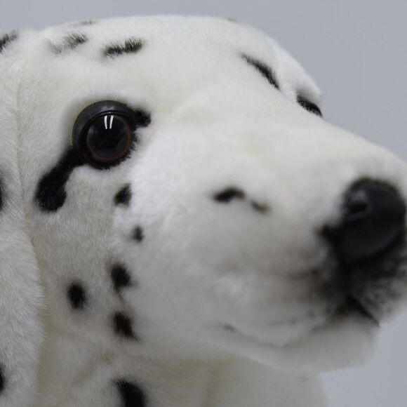Realistic Lifelike Sitting Dalmatian Puppy Stuffed Animal Plush By Hansa New! - Picture 12 of 12